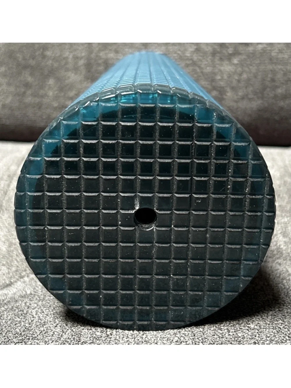 Starbucks Teal Textured Travel Tumbler with Raised Grid B1